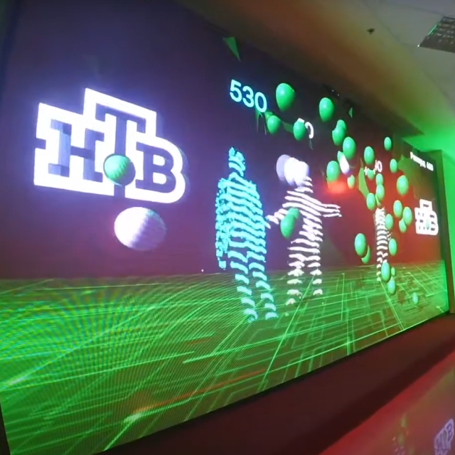 Интерактивный стенд НТВ